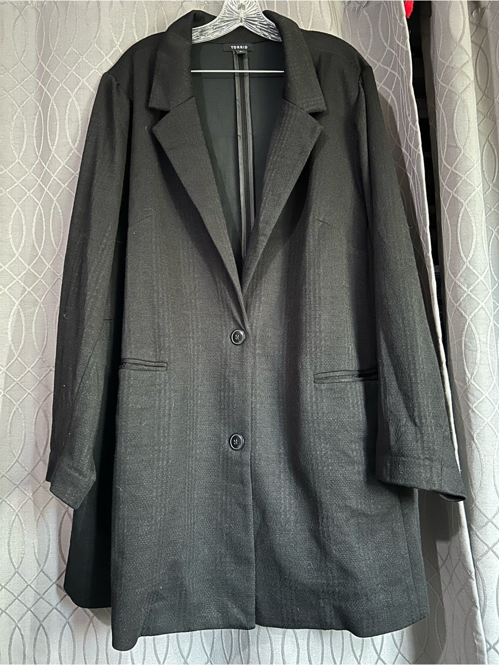 torrid Black Longline Blazer Jacket